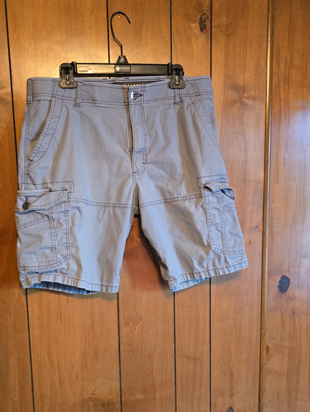 Lee Men's Cargo Shorts - Light Gray